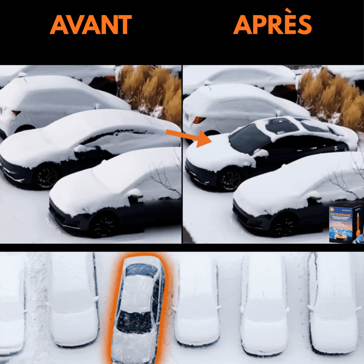 DeGiv’Zen™ - Le dégivreur électromagnétique pour voiture